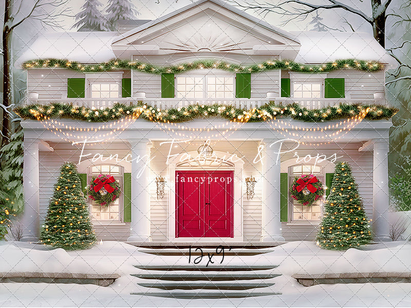 Elegant Winter Estate