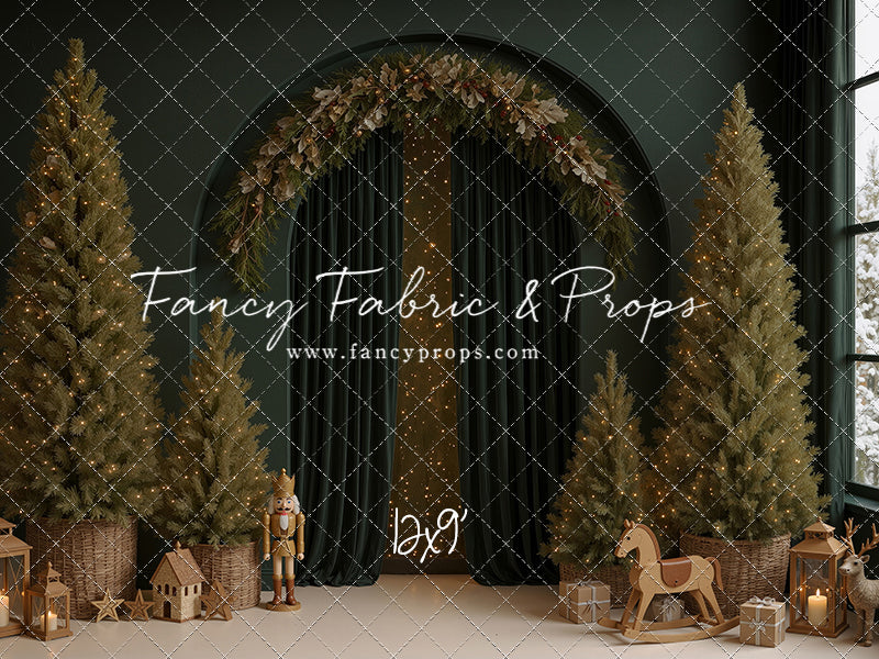 Emerald Christmas Arch - With Sweep Option