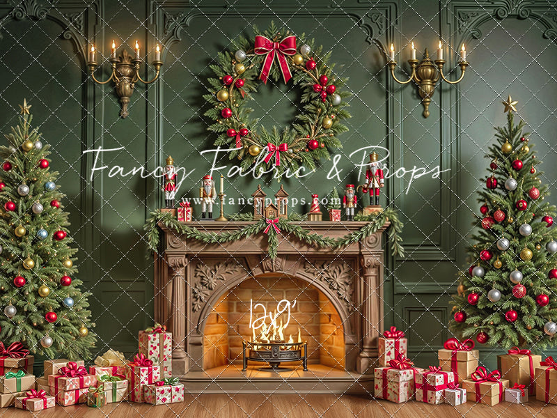 Emerald Christmas Room - with Sweep Option