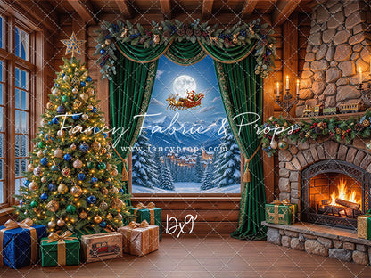 Emerald Mountain Sleigh View - with Sweep Option