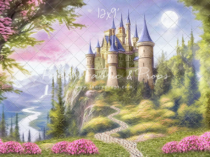 Enchanted Kingdom - Blue - With Sweep Option