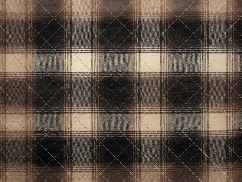 Espresso Flannel - With Sweep Option