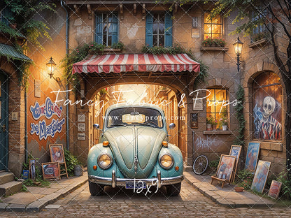 Evening Retro Boulevard - With Sweep Option