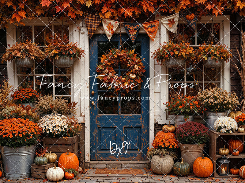 Falling Leaves Flower Shop - With Sweep Option