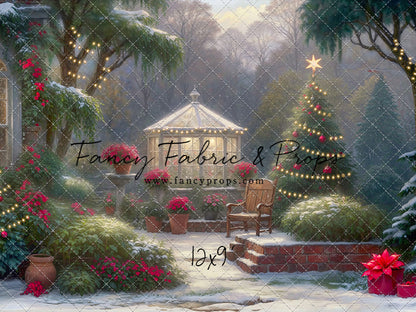 Festive Floral Fantasy - With Sweep Option