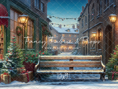 Festive Holiday Avenue - with Sweep Option