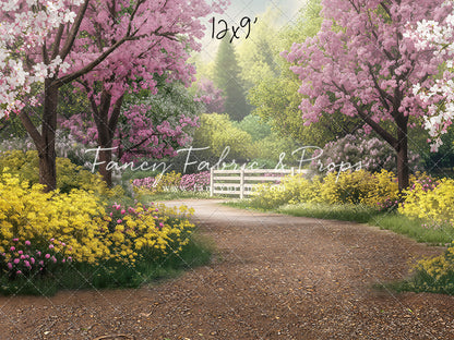 Flowering Spring Path - With Sweep Option