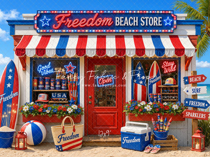 Freedom Beach Shoppe - With Sweep Option