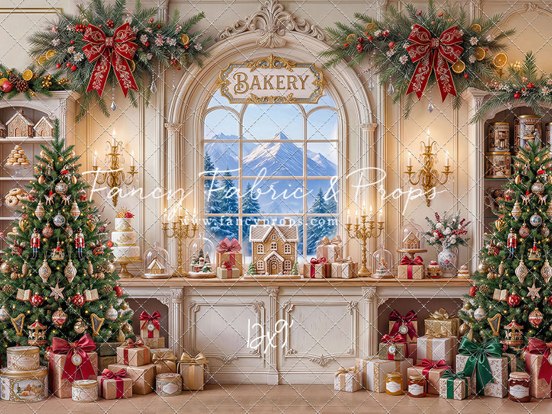 Gingerbread Wishes Bakery - With Sweep Option