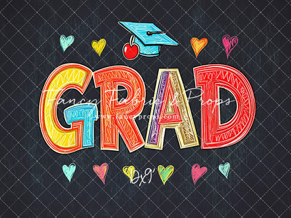 Color Me Graduate - With Sweep Option