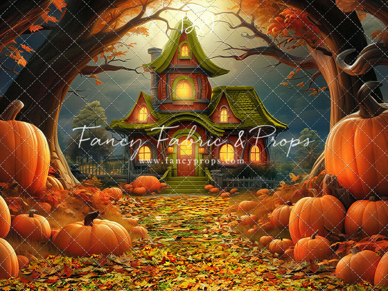 Haunted Hollow - Green House - With Sweep Option