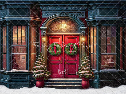 Heartfelt Holiday Home - Red Doors With Snow Floor Option - with Sweep Option