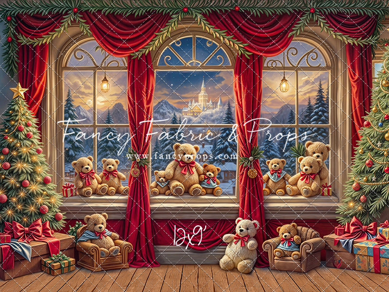 Holiday Bear Haven - with Sweep Option
