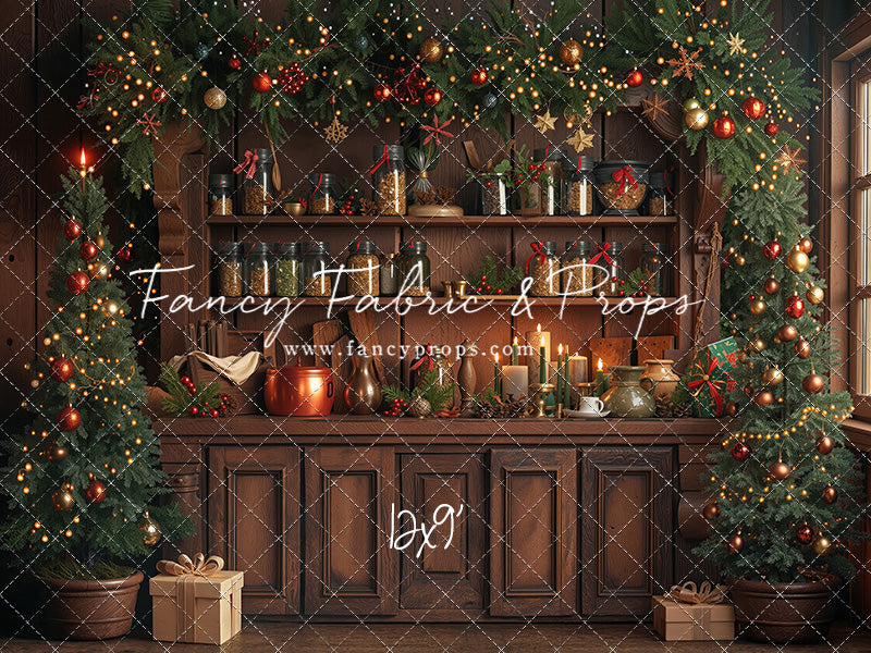 Holiday Pantry Kitchen - With Sweep Option