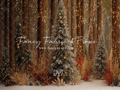 Holly & Pine Forest - With Sweep Option