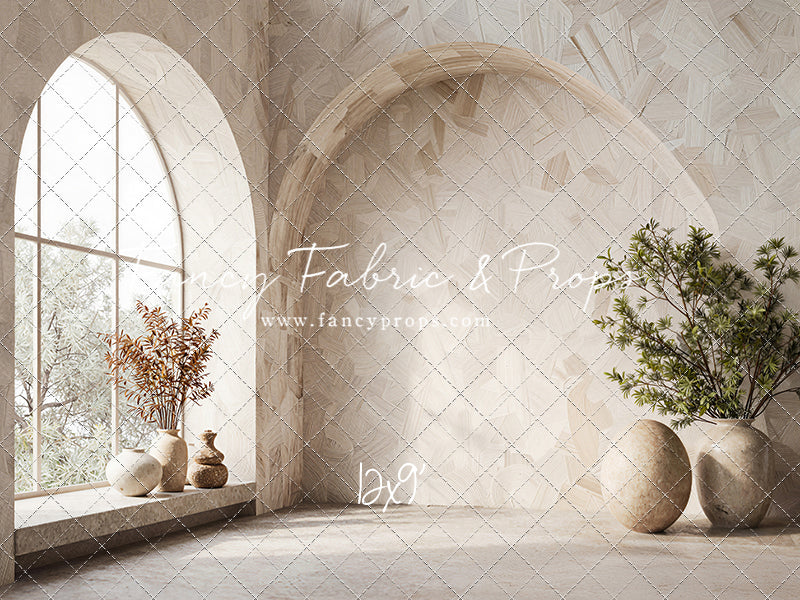 Ivory Vista Arch - With Sweep Option