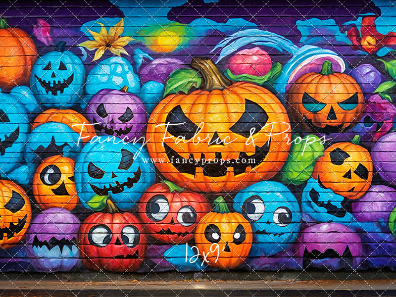 Jack-o-Lantern Graffiti Jam - With Sweep Option