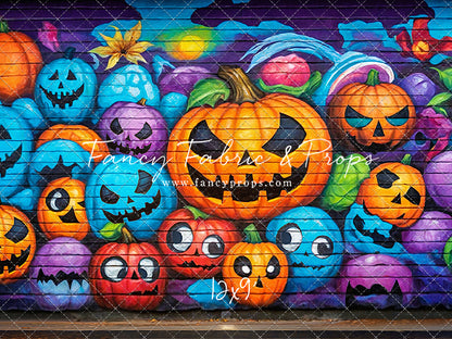 Jack-o-Lantern Graffiti Jam - With Sweep Option