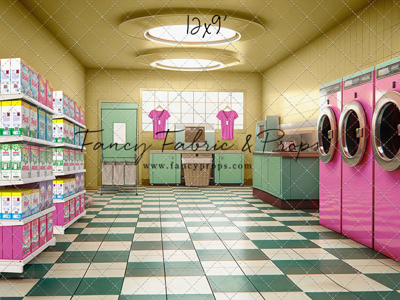 Laundry Day - Yellow - With Sweep Option