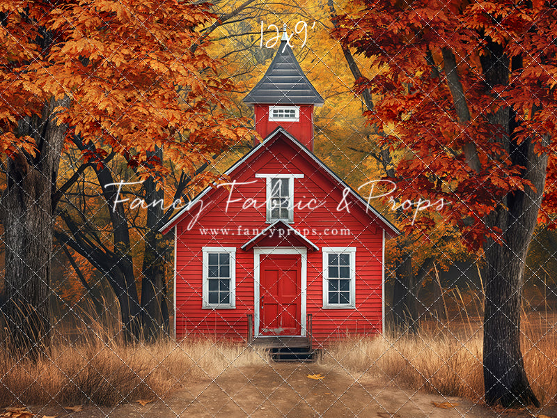 Little Red Schoolhouse - With Sweep Option