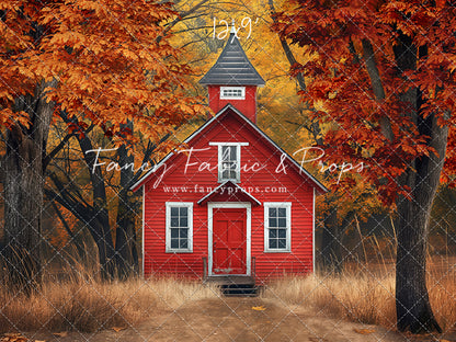 Little Red Schoolhouse - With Sweep Option