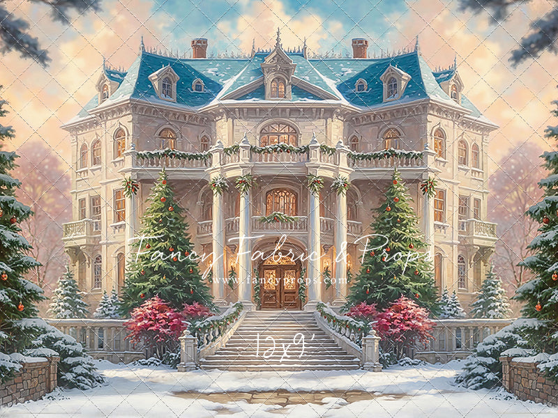 Majestic Christmas Manor - With Sweep Option