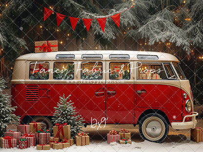 Merry Little Bus Stop - with Sweep Option