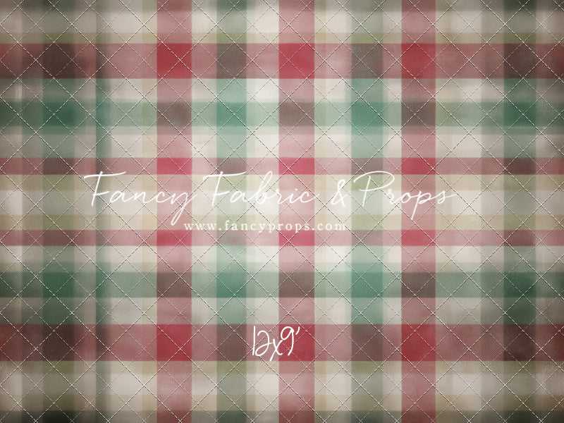 Merry Morning Plaid - With Sweep Option