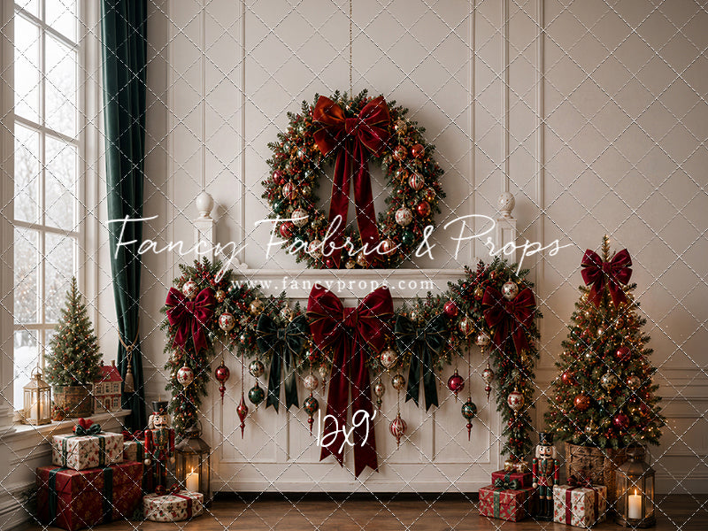 Merry Noel Manor Headboard