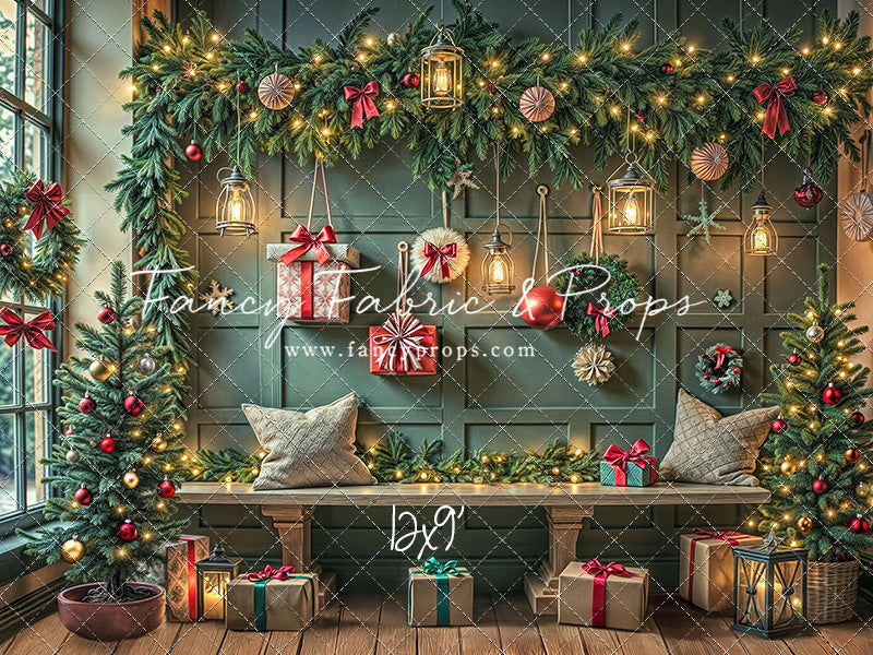 Merry & Bright Bench - with Sweep Option