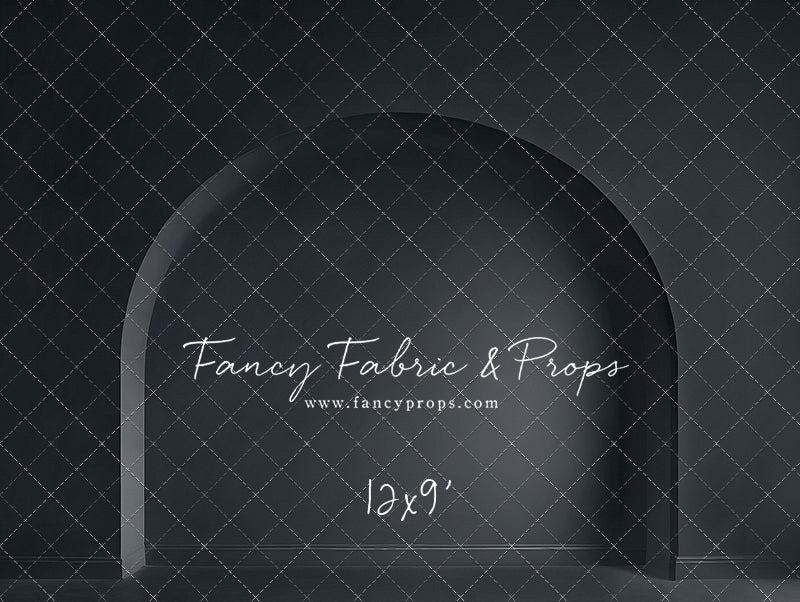 Modern Midnight Alcove - Solid Floor - With Sweep Option