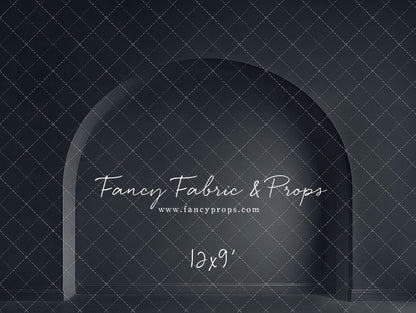 Modern Midnight Alcove - Solid Floor - With Sweep Option