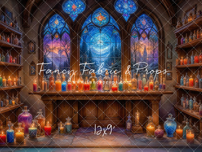 Mystic Potion Emporium - Cement Floor - With Sweep Option