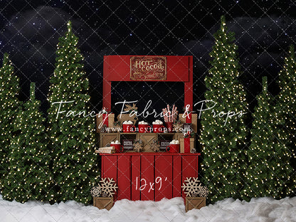 Nighttime Cocoa Stand