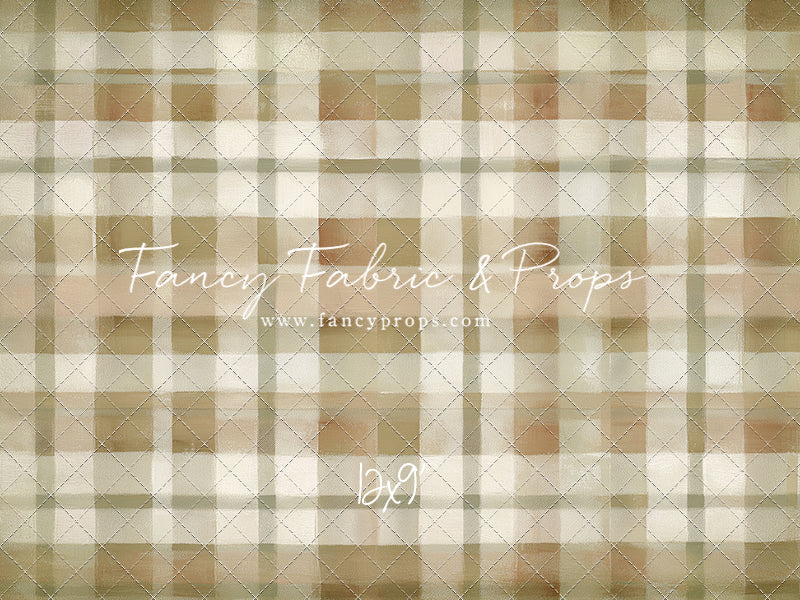 Oatmilk Plaid - With Sweep Option