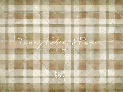 Oatmilk Plaid - With Sweep Option