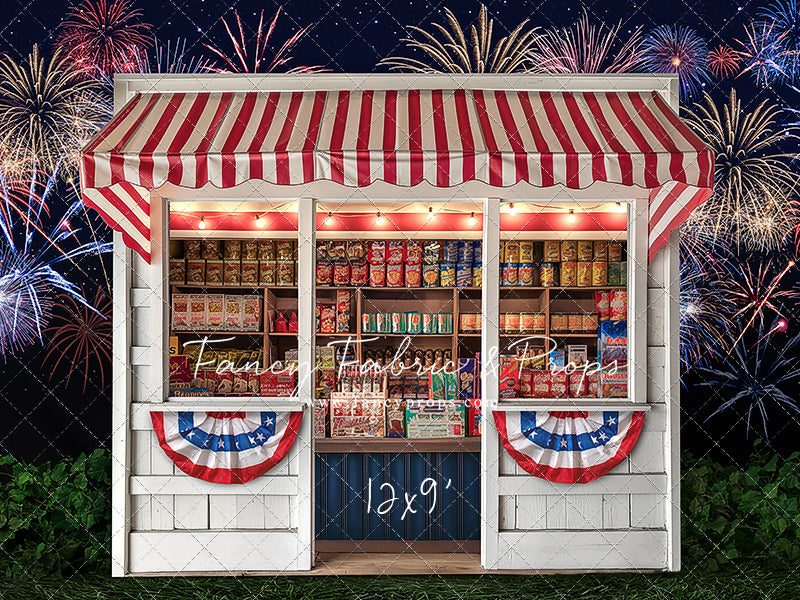 Old Glory Fireworks Shop - With Sweep Option