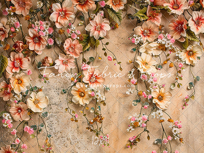 Painted Floral Peach