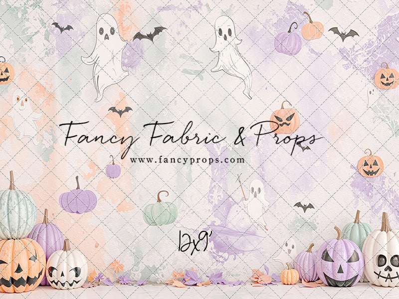 Pastel Pumpkin Parade - With Sweep Option