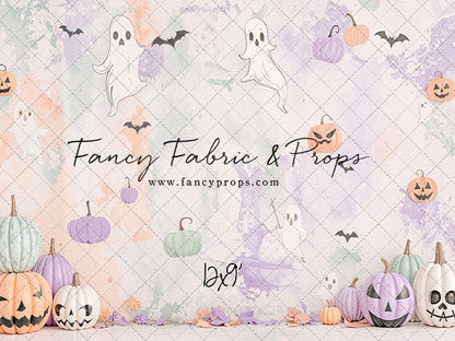 Pastel Pumpkin Parade - With Sweep Option