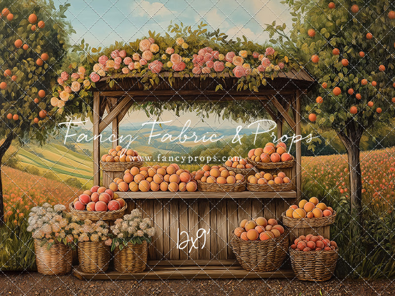 Peach Blossom Grove - With Sweep Option