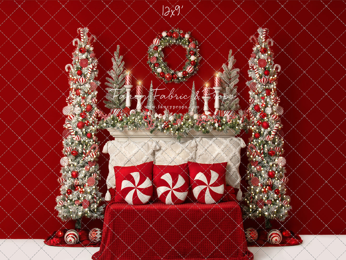 Peppermint Dreams Headboard