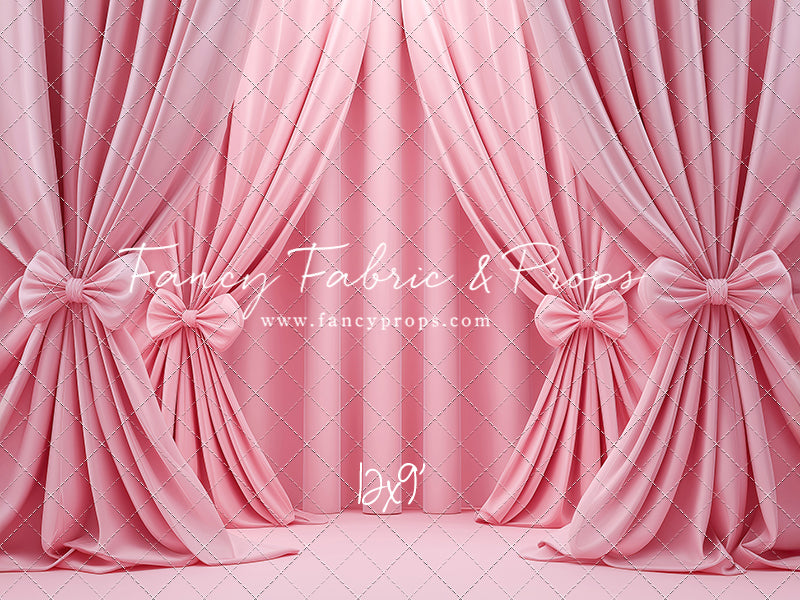 Pink Bow Drama - With Sweep Option