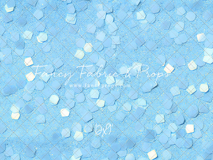 Power Blue Confetti