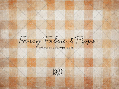 Pumpkin Patch Plaid - With Sweep Option