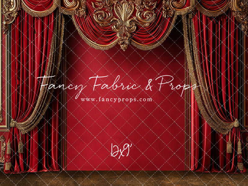 Regal Red Chamber Wall - With Sweep Option