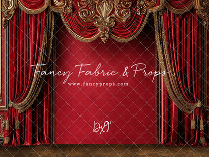 Regal Red Chamber Wall - With Sweep Option