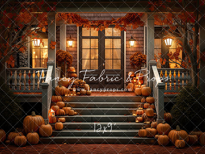 Rich Autumn Porch