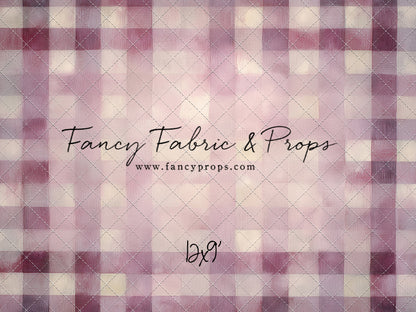 Rose Quartz Plaid - With Sweep Option