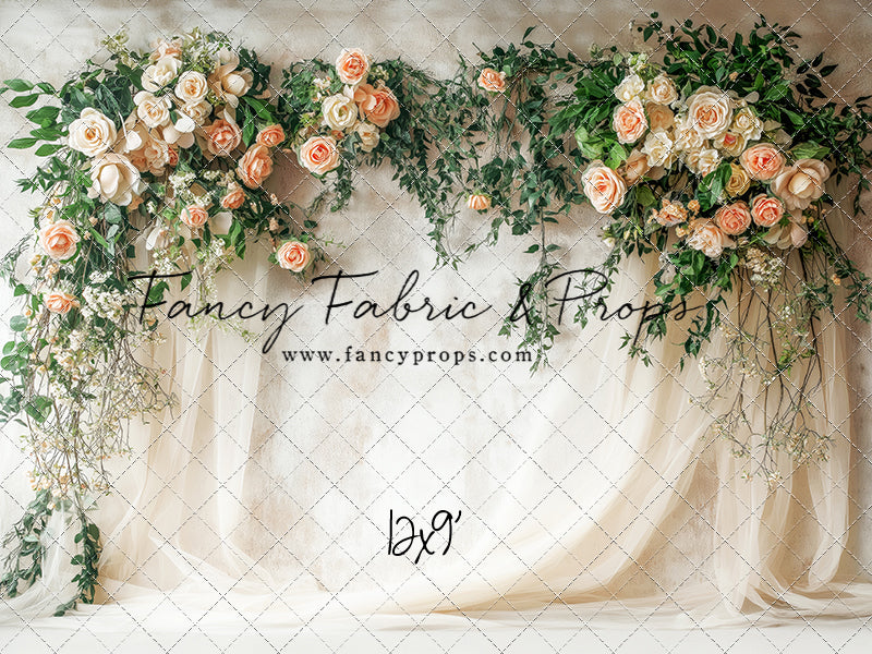 Rosette Drape - With Sweep Option